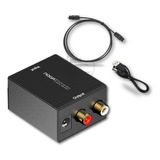 Conversor Audio Optico A Rca | Para Sacar Audio Del Tv Smart