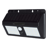 Luminario Led Solar Para Exterior Con Sensor Movimiento 4 W