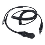 Ancable Imsa - Kit De Casco Con Micrófono Flexible Y Cable E