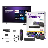 Roku Premier - 4k/hdr Reproductor + Cable Hdmi + Control