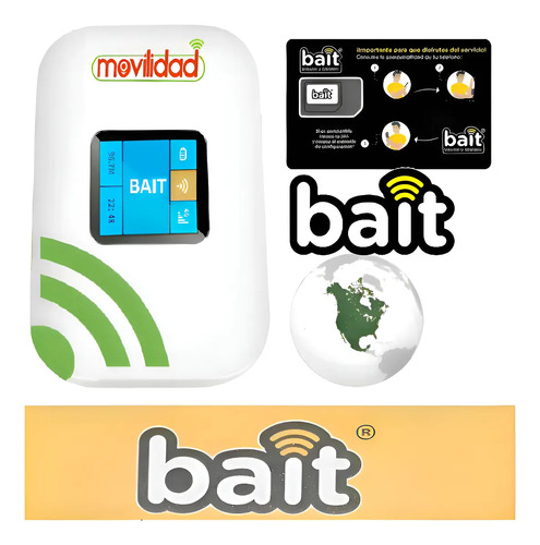 Modem Mifi Bait Internet Inalámbrico Portatil 4g Libre +chip | Envío gratis