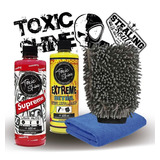 Toxic Shine | Kit Combo Lavado | Básico #44 | Shampoo + Cera