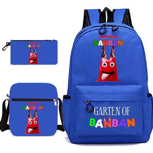 Set De 3 Mochilas Escolares Bamban Garden For Estudiante