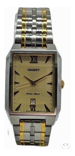 Reloj Orient Hombre Luneb002c Acero Calendario A. Oficial