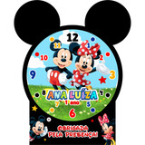 Centro De Mesa Mickey E Minnie  - Kit C/ 20 Unidades