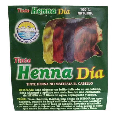 Henna Día Polvo 100grs 5 Piezas Con Envío Gratis  | Meses sin interés