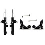 Kit 2 Amortiguadores Traseros Corven Ford Courier Utilitario FORD Courier