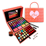 Kits Sombras Profesional 2 Niveles Caja De Regalo 40 Colores