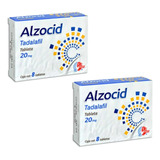 Alzocid Tadalafil 20 Mg Con 8 Tabletas Collins / 2 Cajas