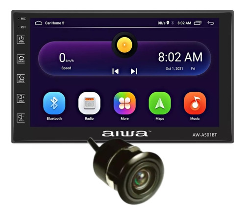 Radio Carro Tactil 7' Sistema Android Wifi Gps Usb + Camara