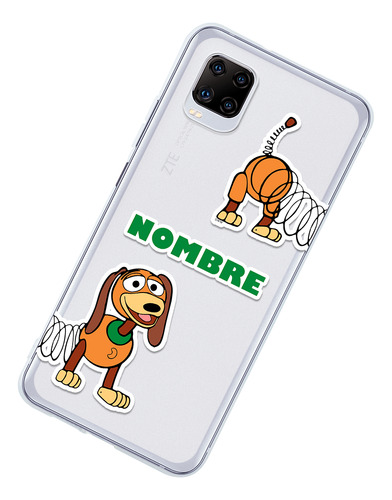 Funda Para Zte Slinky Toy Story Personalizado Nombre