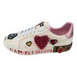 Dolce & Gabbana Zapatos Casuales Blancos Para Mujeres