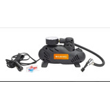 Minicompresor 250 Psia, 12v, 3m Cable, 40cm Manguera, 535g Color Negro