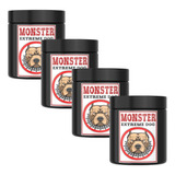 Monster Pit Bull  Muscle Dog Suplementos Cães 4 Potes 2kg