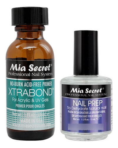 Nail Prep Y Xtrabond Mia Secret