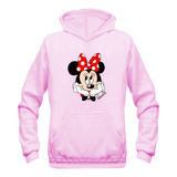 Moletom Minnie Blusa De Frio Infantil Juvenil Feminino Top 1