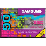 Cassette Virgen Samsung Sqc 90 Cerrado