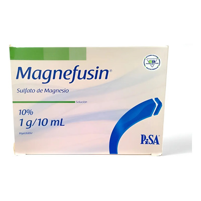 Magnefusin Sulfato De Magnesio C\u002F100 Amp Inyectable Pisa | Envío gratis