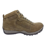 Botas Romanos Casual Urbanas Para Hombre Piel Nobuck Verde