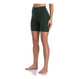 Shorts Cortos Biker Para Yoga Y Entrenamiento Talla Xs