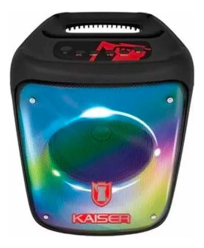 Kaiser Bocina 8¨ Recargable Bluetooth Usb Luz Led Ksw-7006