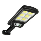 Lampara Reflector Led Con Panel Solar Exterior 30w