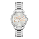 Reloj Lacoste Ladycroc: Mujer Plateado