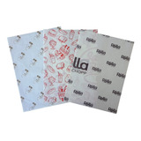 Papel Manteiga Personalizado Promoção 1 Cor 1.000un 21x30 Cm