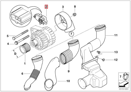 Regulador Alternador Bmw E46 E39 325i 330i 523i 525i X5 Z3 Foto 3