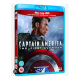 Capitán América 1 En Disco Bluray 3d Alta Definición Full Hd