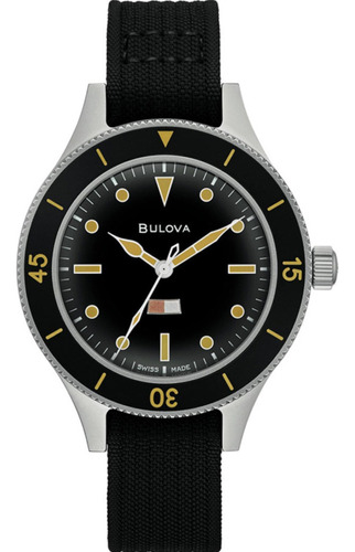 Relógio Bulova Masculino Automático Mil Ships 98a265 