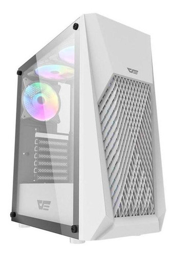 Gabinete Gamer 3 Fans Mid-tower Aigo Darkflash Dk150 Branco