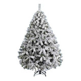 Arbol De Navidad Pino Naviplastic Aspen Nevado 1.90 Cm Verde