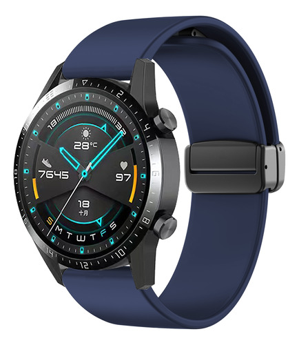 Para Samsung Galaxy Watch 6/4 Pulsera Magnética De Silicona