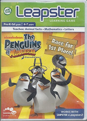 Jogo De Aprendizagem Leapfrog Leapster: Penguins Of Madagasc