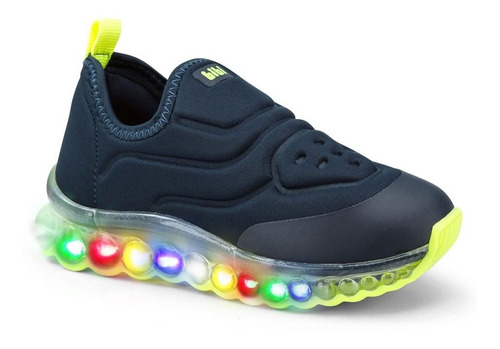 Zapatillas Led Luces Bibi 22/32 Art 1079074 Prende Al Pisar