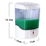 Dispensador Automático De Gel Antibacterial Pscv20 700ml Color Blanco
