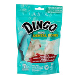 Dingo Ossos Para Cães Dental Bone Mini 7 Unidades 70g