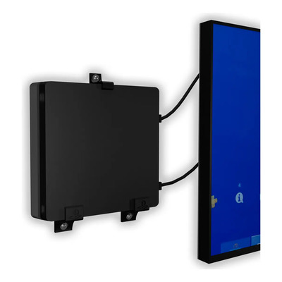 Base Soporte De Pared Para Ps4 Playstation 4 Slim Pro Y Fat Color Slim - Negro