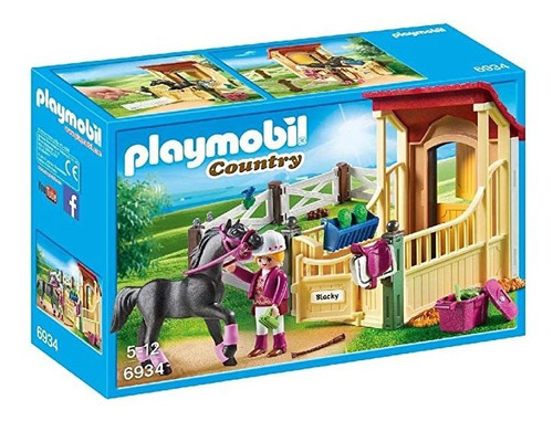 Playmobil - Caballo Con Juego De Construcción Árabe