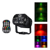 Laser Projetor Led Stage Light Mini Jogo +controle Remoto Dj