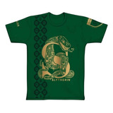 Camiseta Sonserina Hogwarts Harry Potter Geek Nerd Presente