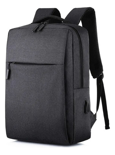 Mochila Notebook C/ Carregador Usb Escolar Executiva Unissex