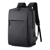 Mochila Notebook C/ Carregador Usb Escolar Executiva Unissex