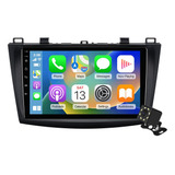 Estéreo 6+128g Para Mazda 3 2010-2013 4g Qled Carplay Gps Am