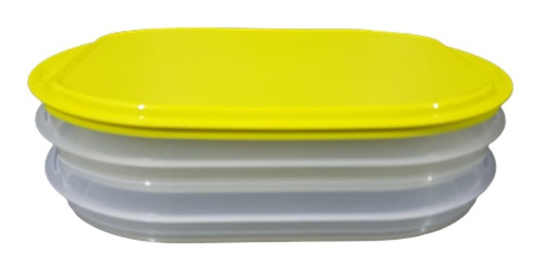 Fiambrera Apilable 2 Pisos Amarillo - Tupperware®