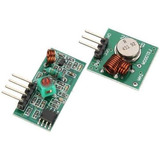 Kit Módulo Rf Transmissor E Receptor 433mhz Am Para Arduino
