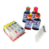 Cartuchos Recargables 670 564 920 Para Hp + 240ml Tinta