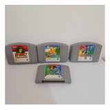 Lote Jogos Pokemon Nintendo 64 Originais Japoneses