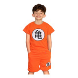 Playera Y Short De Goku Dragon Ball Z Cosplay Disfraz